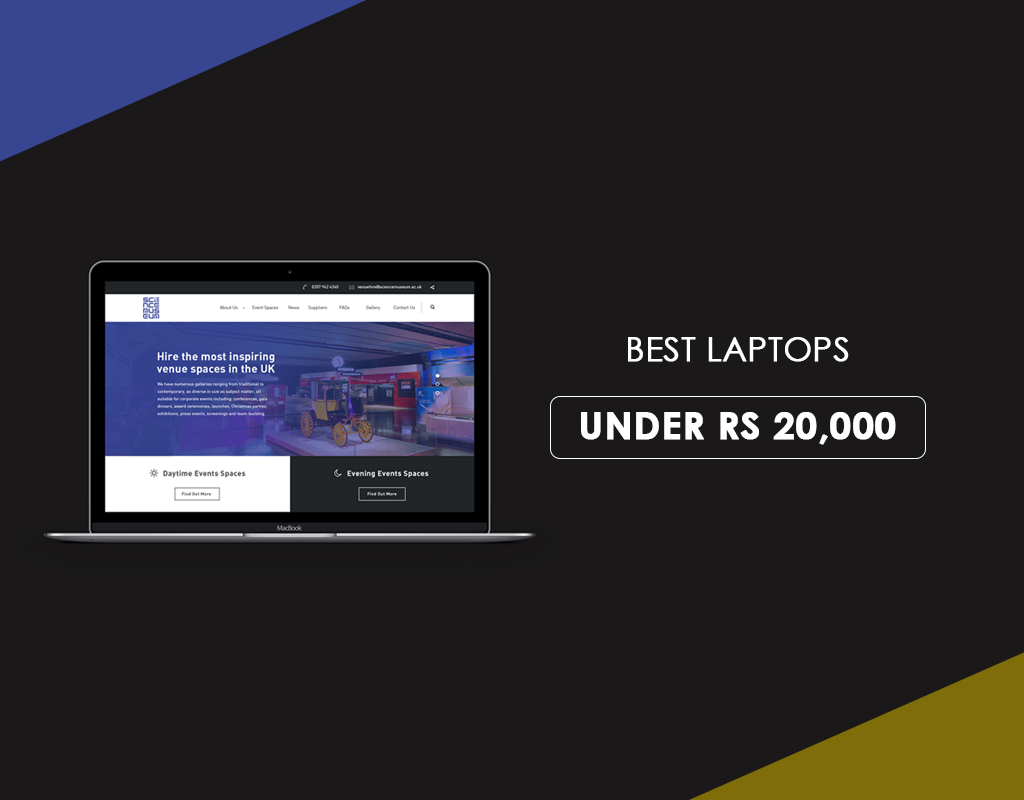 Top 5 Best Laptops Under Rs 20 000
