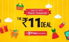 A GoPaisa Exclusive Sale with Rs.11 Deal
