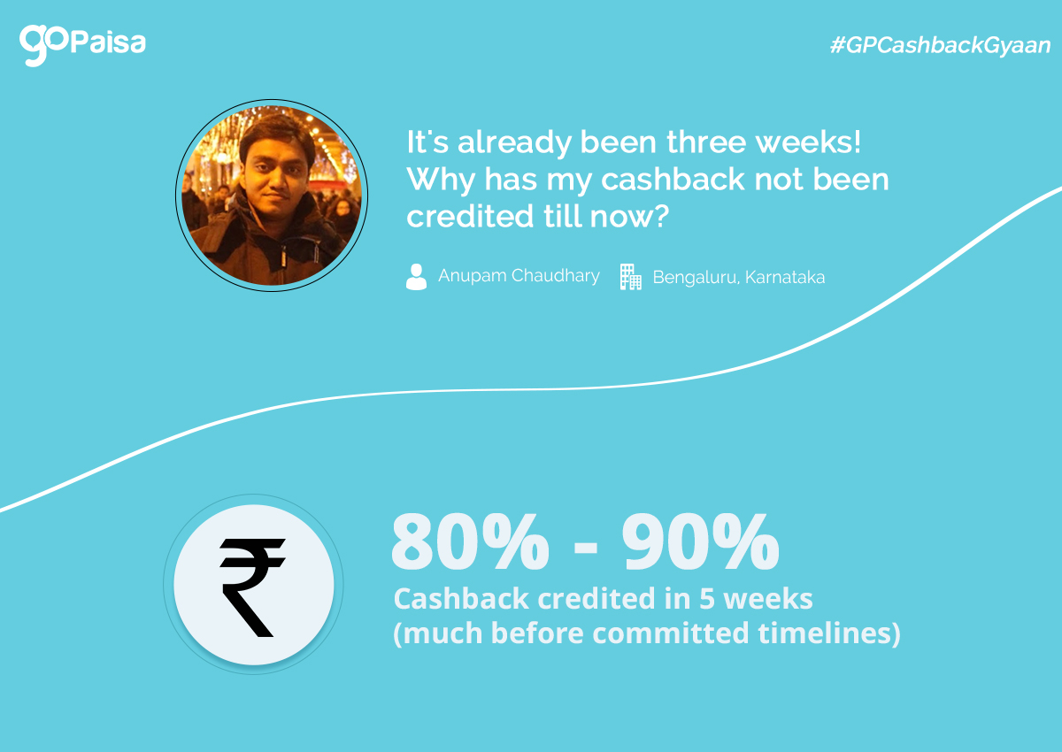 Picto-sode 3 – The GoPaisa Cashback Credit Process