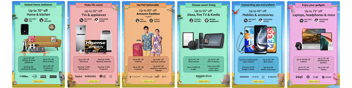 Top Amazon Prime Day Offers Across Categories